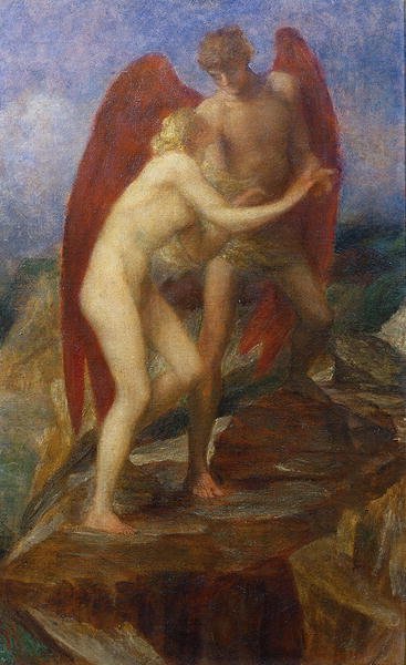 Study for 'Love and Life', 1880s