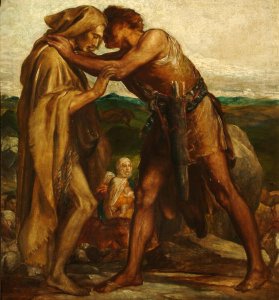 Jacob and Esau, 1878