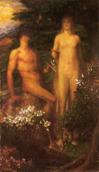 Adam and Eve Before The Temptation