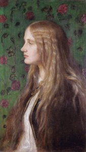 Portrait Of A Young Titled Girl