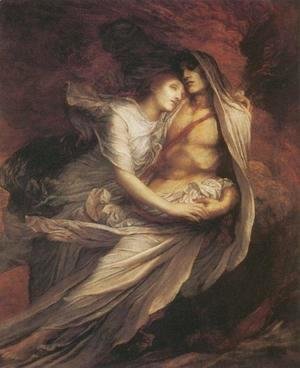George Frederick Watts - Paolo and Francesca, 1872-75